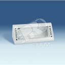 Угловая коробка для рамок на 8 узких модулей, S82C, графит