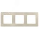 ETIKA Рамка 3 поста слоновая кость Legrand