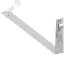 Держатель проводника круглого 6-10мм черепичная кровля L=380мм алюм. IEK