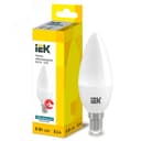 Лампа LED ALFA C35 свеча 8Вт 230В 4000К E14 (6шт) IEK