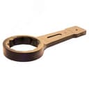 Ключ накидной односторонний ударный 75 омедненный Hortz