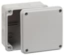 Коробка распределительная ОП 100х100х50мм двухкомпонентн. 7 вводов IP66 сер. Ruvinil 67250