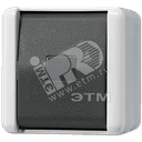 Кнопка без фиксации 10AX 250V накладная IP44