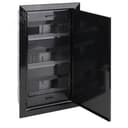 Щиток для скрытой проводки с металлической дверцей на 36 модулей черный IP40 (ЩРВ-36)