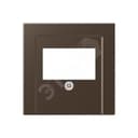 Накладка для USB розетки (ТАЕ гнезда)  Серия A500  Материал- дуропласт  Цвет- мокко