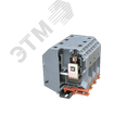 Клемма проходная, винтовой зажим, 2 точки подключения, 240 кв.мм, серая