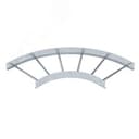 Угловая секция 90° лестничного лотка 110х600 мм R=500 мм OBO Bettermann