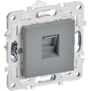 SKANDY Розетка компьютерная RJ45 кат.5E SK-K01Gr серый IEK