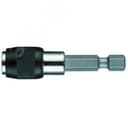 Битодержатель 895/4/1 K с быстрозажимным патроном с магнитом хвостовик 1/4 E 6.3 для бит 1/4 С 6.3 52 мм WERA