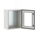 Щит монтажный ЩМП 500x400x250 мм STE с М/П с прозрачной дверью DKC