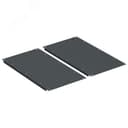 Панель основания шкафа LINEA S 750х1070мм черная (2шт/компл) ITK