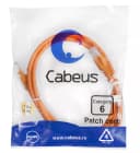 Патч-корд Cabeus PC-UTP-RJ45-Cat.6-1.5m-OR (U/UTP, CAT.6, PVC, 1.5 м, оранжевый) (8699c)