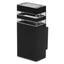 Светильник садовопарковый FeronONE DH0806P на стену вверх GU10 220240V черный пластик 51538