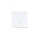 ZIMA Кнопка звонка белый безвинтовой зажим/клемма Lezard