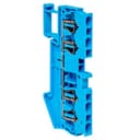 Колодка клеммная пружинная ST-2.5 31А 4 вывода синяя EKF PROxima