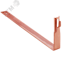 Держатель проводника круглого 6-8мм черепичная кровля L=380мм медь IEK