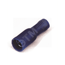 Наконечник цилиндрический РшИм 2.5-5-8.5 синий QUADRO (50шт) с изолированным фланцем