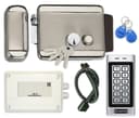 Электромеханический замок комплект на калитку с кодовой панелью Уралкам
