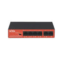 Неуправляемый 6-ти портовый коммутатор с 4 PoE портами WI-PS205H v2 Wi-Tek