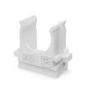 Крепёж-клипса для труб Полистирол белая d16 мм (100шт/2000шт уп/кор) Промрукав