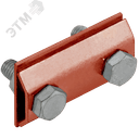 Зажим соединительный сквозной пруток-пруток 8мм медь IEK