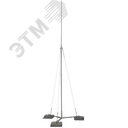 Комплект молниеприемника 5м с бетонным основанием (тренога) IEK