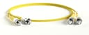 Патч-корд волоконно-оптический (шнур) Hyperline FC-D2-9-ST/UR-ST/UR-H-1M-LSZH-YL