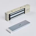 Электромагнитный замок (сила удержания 500 кг), с двумя встроенными датчиками, цвет серый RAL7032 (галечный серый) RL-EM500-LSG R-Lock