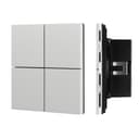 INTELLIGENT ARLIGHT Кнопочная панель KNX30423IN Silver BUS Frameless IARL IP20 Металл 2 года 039662