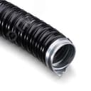 Металлорукав в ПВХ изоляции МРПИнг-20 (РЗ-Ц-ПВХнг), (бухта 50 м/уп) черный, REXANT