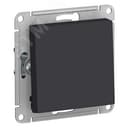 Выключатель с самовозвратом ATLASDESIGN схема 1 10АХ механизм карбон