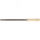 Напильник, деревянная ручка, трехгранный 200 мм FIT