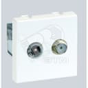 Connect Розетка TV-SAT винты графит