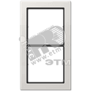 Рамка 2 поста светло-серая JUNG