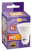 Лампа светодиодная PLED-SP 9Вт PAR16 3000К тепл. бел. GU10 720лм 230В JazzWay 2859693A
