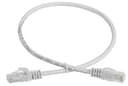 Патч-корд кат.5E UTP 1м сер. GENERICA PC01-C5EU-1M-G