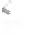 Консоль двойная 60х80 L200 (s=3) П-образная усиленная гор.цинк СОЭМИ