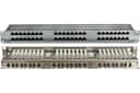 Патч-панель высокой плотности 19", 1U, на 48 портов RJ-45 Hyperline PPHD-19-48-8P8C-C5E-SH-110D