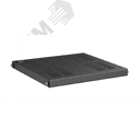 Полка стационарная, C-профиль, для шкафа глубиной 600мм, RAL9005 DKC