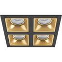 Комплект из светильников и рамки DOMINO Domino Lightstar D54703030303