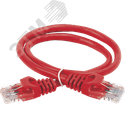 Патч-корд категории 5Е UTP 5м красный GENERICA