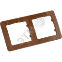 MASTER Рамка на 2 поста, дуб