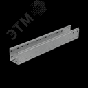 Лоток перф. 100х100х0,7 L2500 мм Стандарт ПЛЮС INOX304