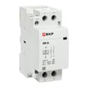 Контактор модульный КМ 25А 2NО (2 мод.) EKF PROxima