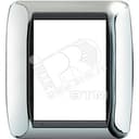 Накладка 3+3 модуля Светлый Хром