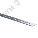 Полоса перфорированная 30x1000 мм, 2,5 мм цинк-ламель
