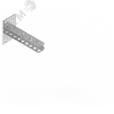 Консоль с опорой 40х40 L100 горячий цинк