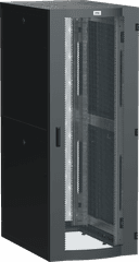 ITK LINEA S Шкаф серв. 19" 48U 800х1000мм перф. дв. черный (LS05-48U81-2PP)