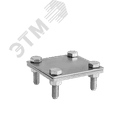Зажим крестообразный полоса-полоса ШИП