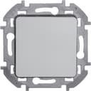 Выключатель одноклавишный - Legrand Inspiria - 10А 250В безвинтовые зажимы - алюминий